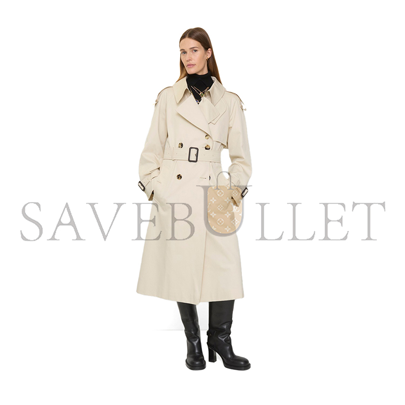 BURBERRY LONG FITZROVIA TRENCH COAT IN GABARDINE 81150311